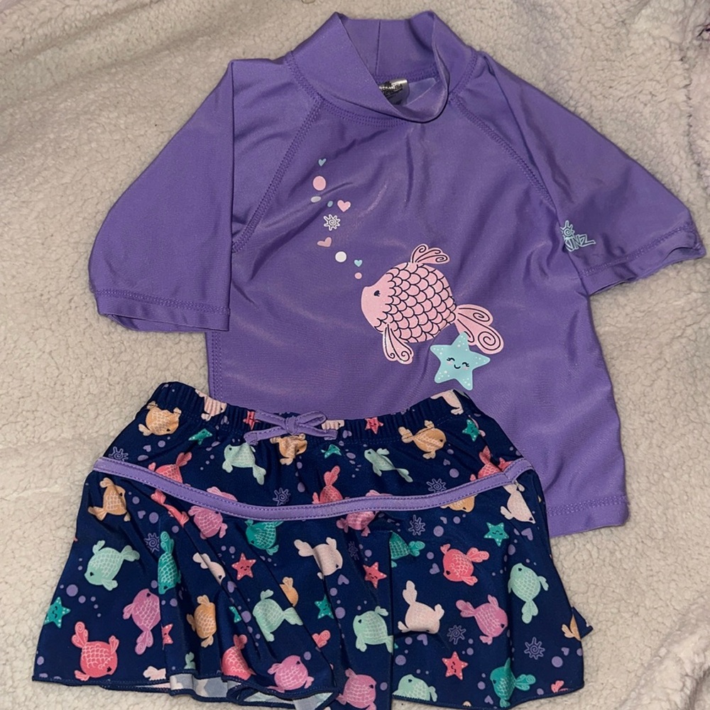 2 piece toddler swimsuit